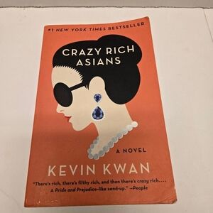 Paperback Novel Crazy Rich Asians by Kevin Kwan